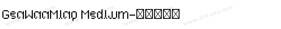 GenWanMinp Medium字体转换